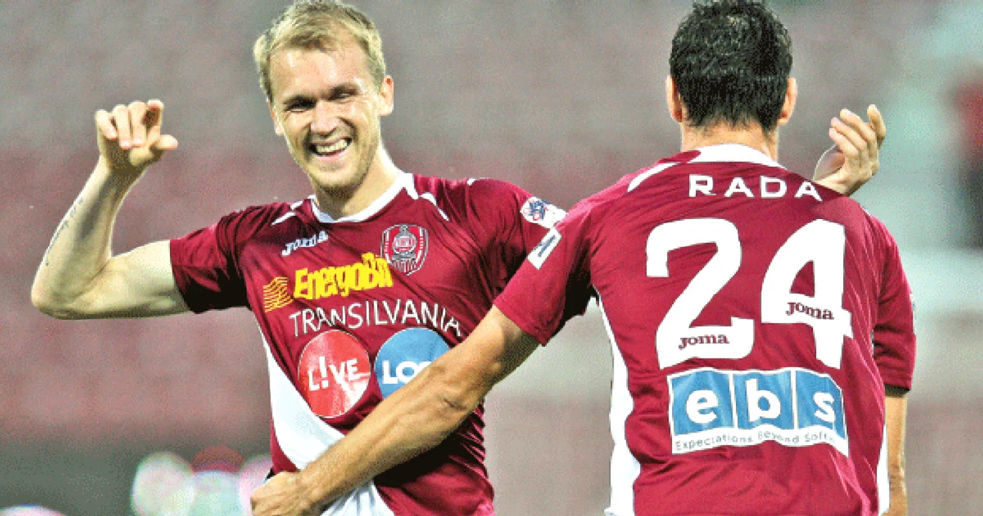 Kapetanos, omul de gol al clujenilor