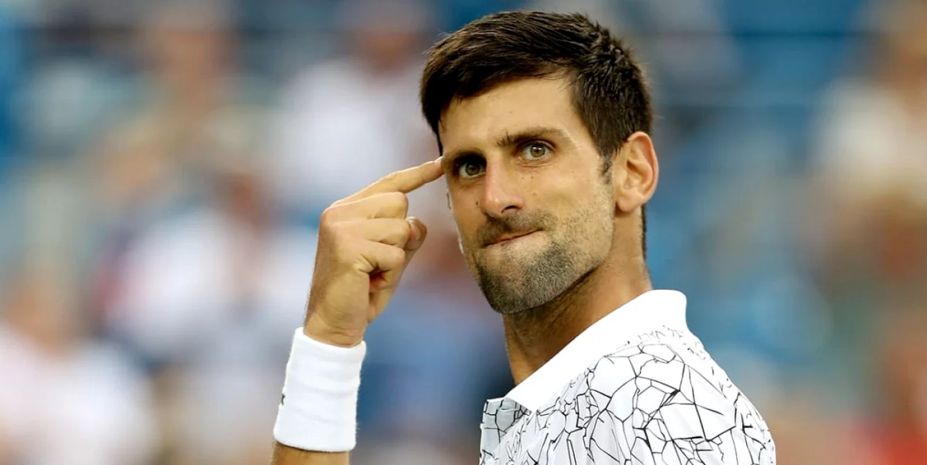 Novak Djokovici l-a păcălit pe vloggerul american. Foto EPA EFE