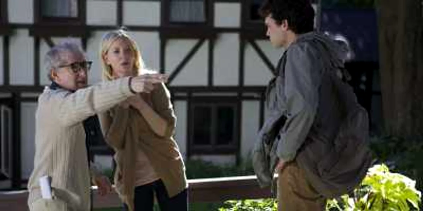 Woody Allen şi Cate Blanchett la filmările pentru "Blue Jasmine"     FOTO RoImage