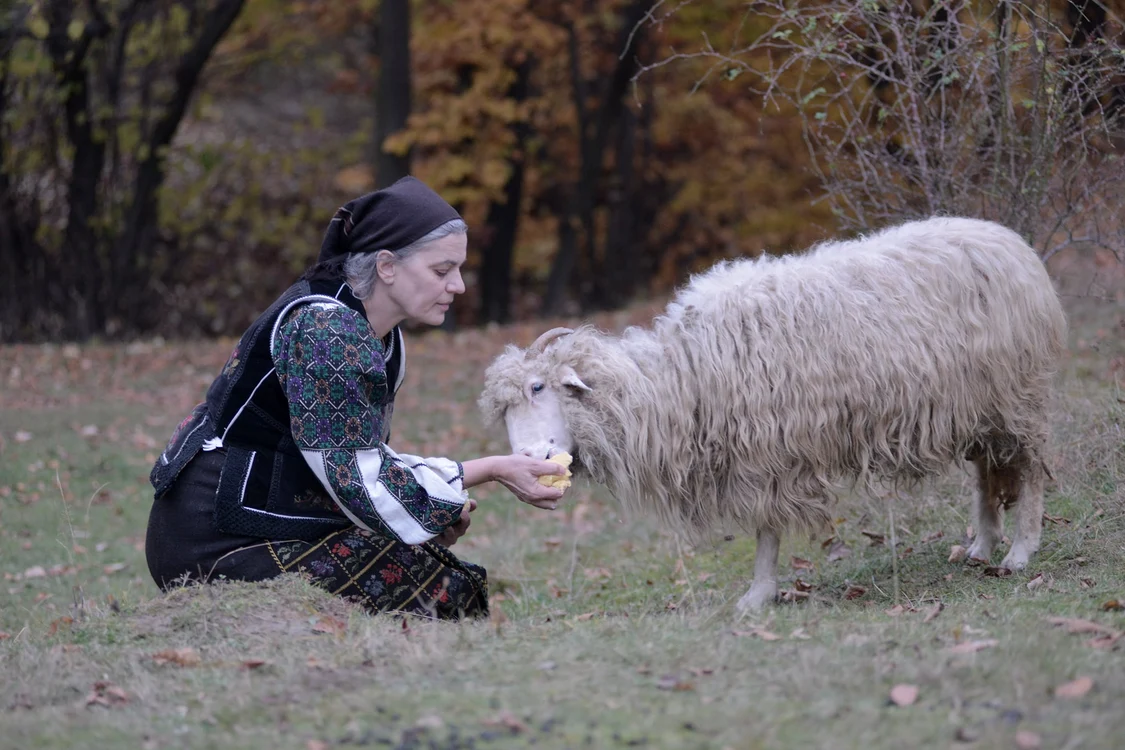 Maia Morgenstern în „Capra cu trei iezi” FOTO Arhivă