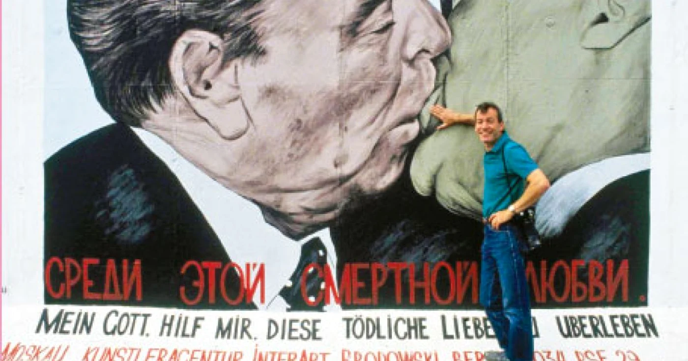 Régis Bossu, în 2009, la aniversarea a  20 de ani de la căderea Zidului Berlinului