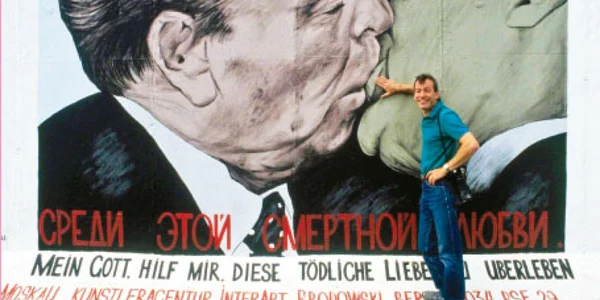 Régis Bossu, în 2009, la aniversarea a  20 de ani de la căderea Zidului Berlinului  