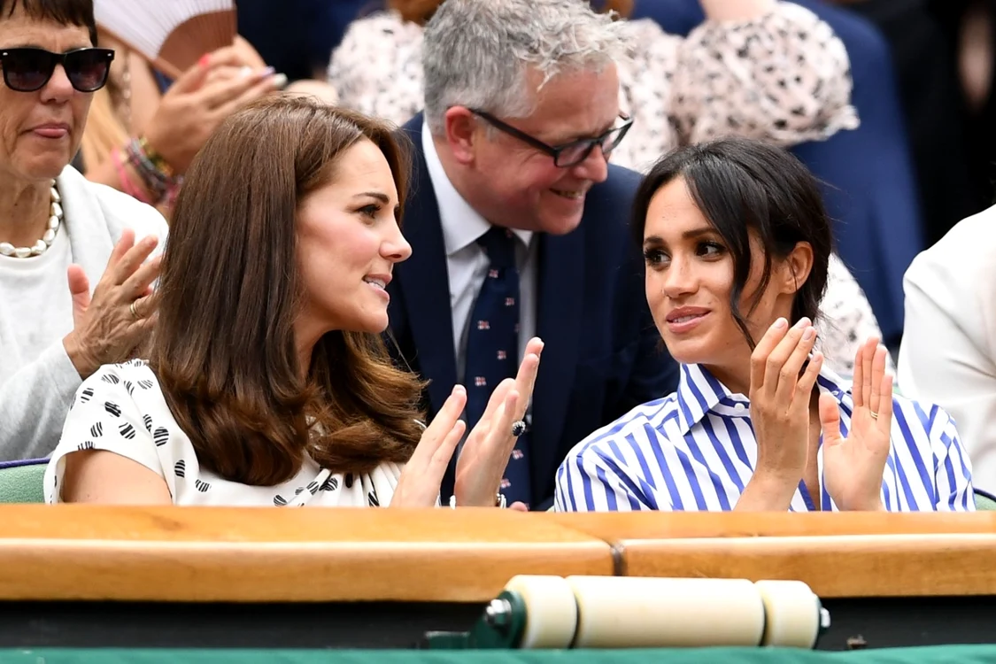 Ducesa Catherine si ducesa Meghan in tribunele de la Wimbledon. FOTO Gulier/Gettyimages