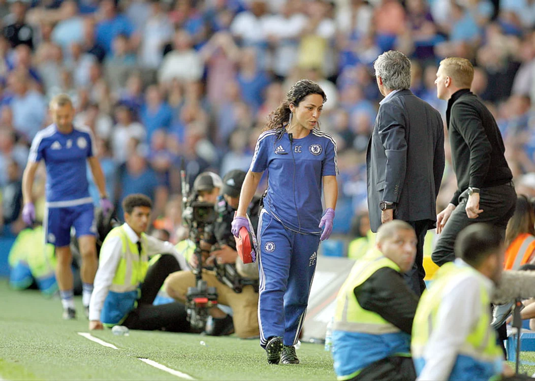 
    Eva Carneiro e cel mai cunoscut medic din fotbalFoto: AFP  