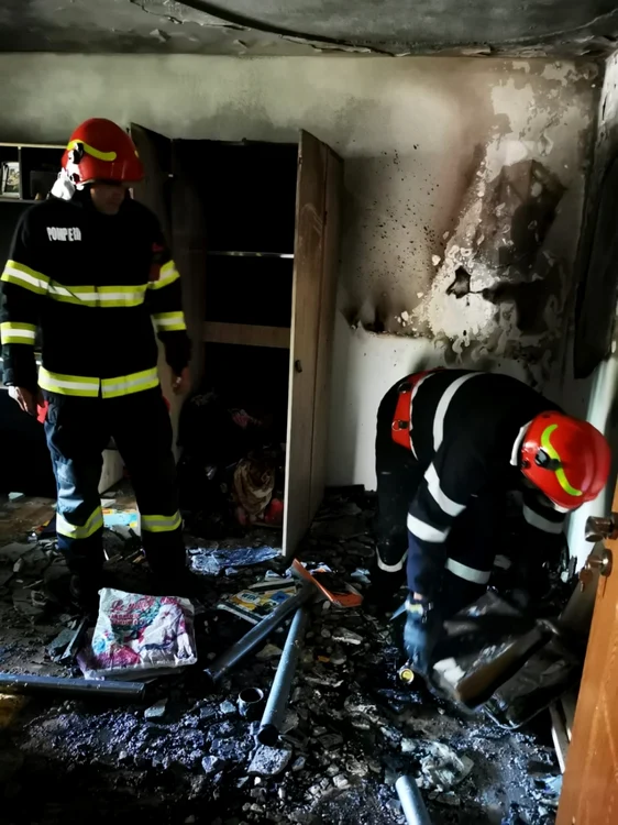 incendiu gaesti