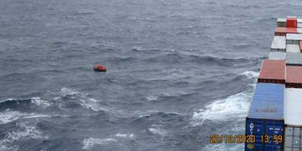 Operatiune de salvare pe mare foto Sindicatul liber al navigatorilor