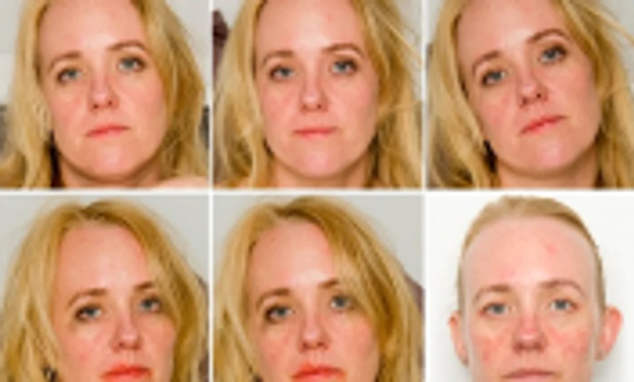 Jurnalista britanică Anne Pursglove nu s-a demachiat timp de o lună de zile FOTO Captura Daily Mail