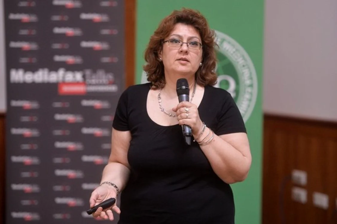 Sandra Alexiu, Președintele Asociatiei Medicilor de Familie Bucuresti-Ilfov, a declarat că eficacitatea vaccinului Oxford e mai scăzută decât cea a serurilor cu ARN mesagerSursa foto: Mediafax