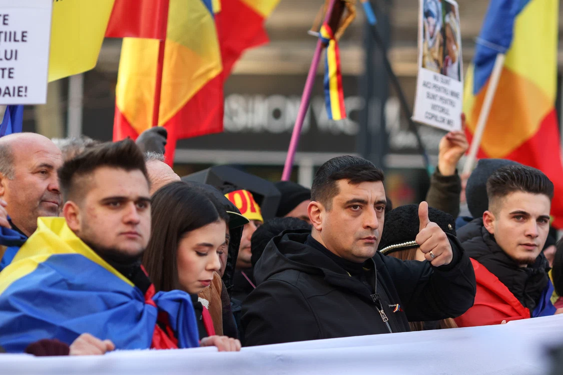 George Simion, liderul AUR, refuză că candideze la alegerile din mai Foto: Inquam Photos