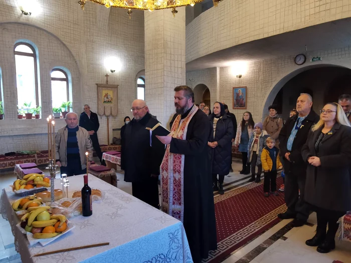 Slujbă specială la Biserica Ucraineană FOTO Ștefan Both