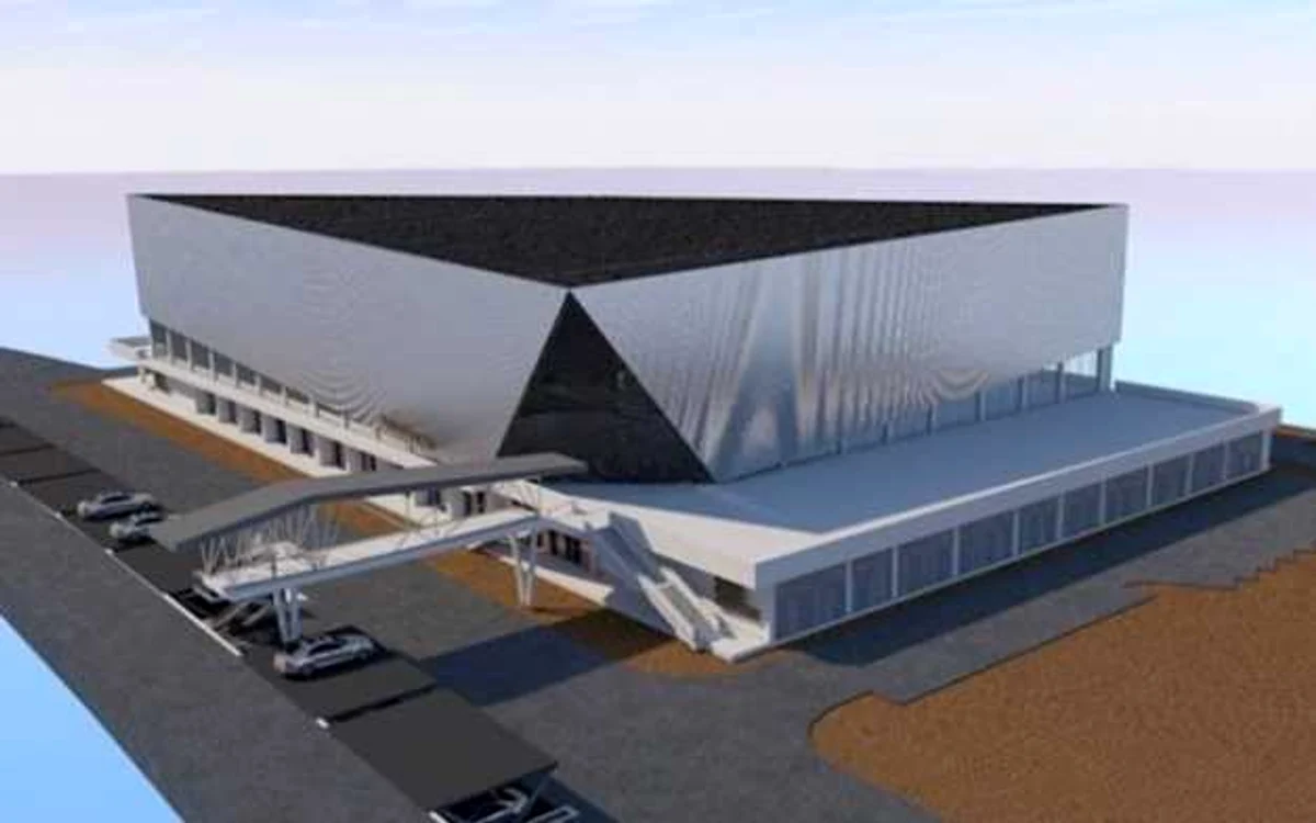 Sala polivalentă din Piteşti va fi gata în vara lui 2022 FOTO: Primăria Piteşti