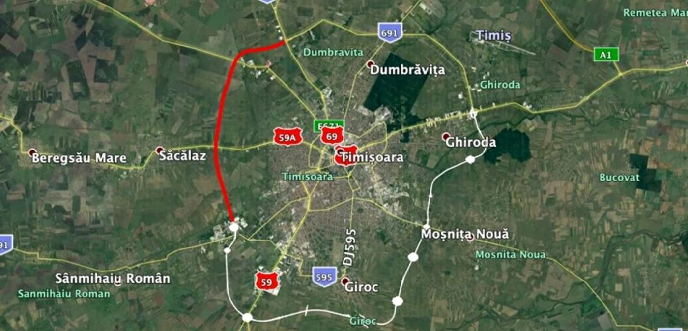 Centura Vest Timişoara