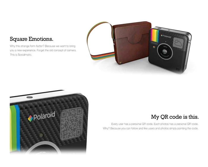 Socialmatic Polaroid va fi integrată social şi va avea WI-Fi FOTO Socialmatic