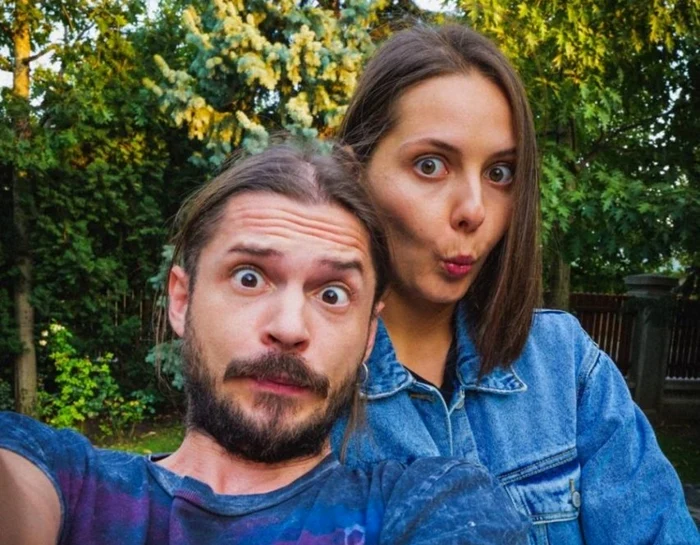 Alexandra Dragnea şi Alex Maţaev. (Foto: Instagram)