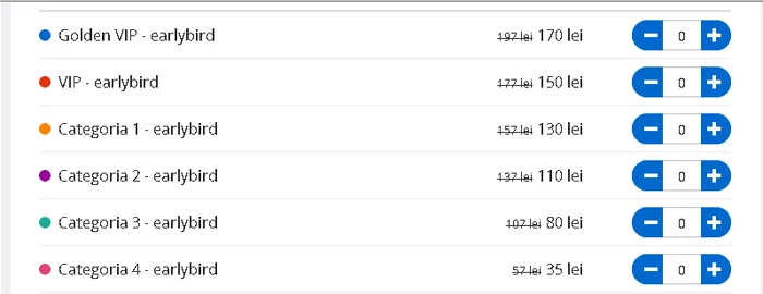 Biletele s-au pus deja în vânzare în rețelele specializate