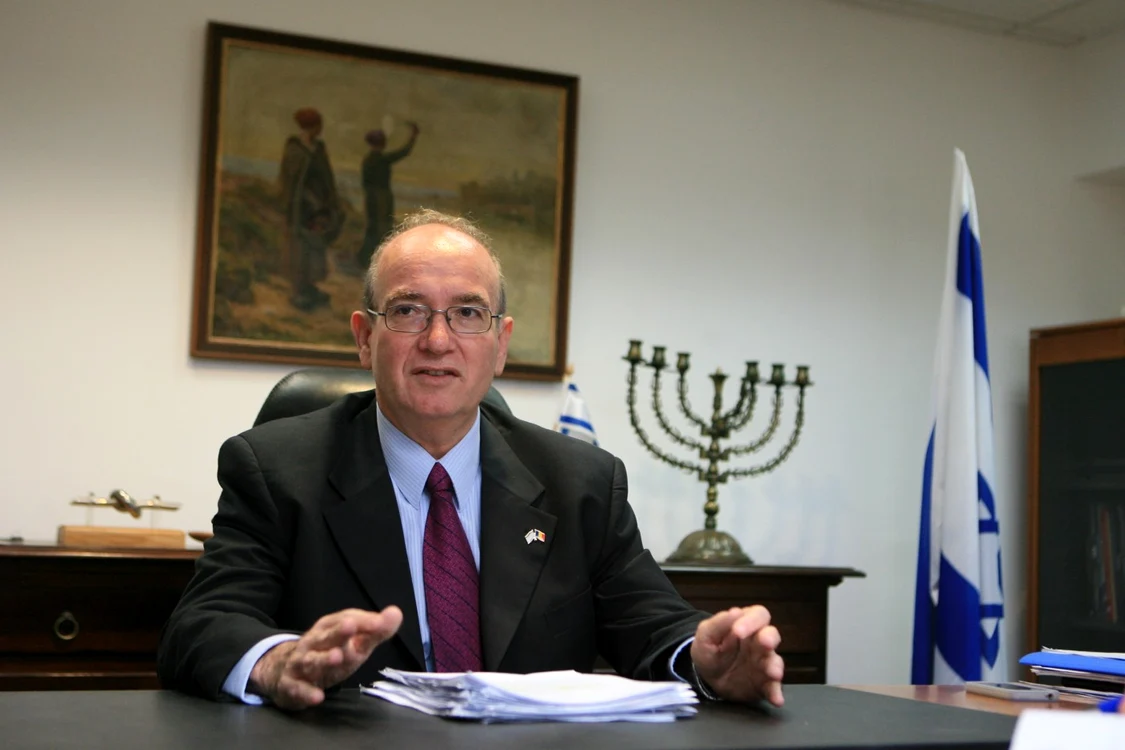 Ambasadorul Israelului la Bucureşti, Dan Ben Eliezer FOTO Adevarul