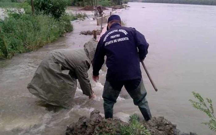 Inundaţii la Tulcea FOTO ISU Delta Tulcea