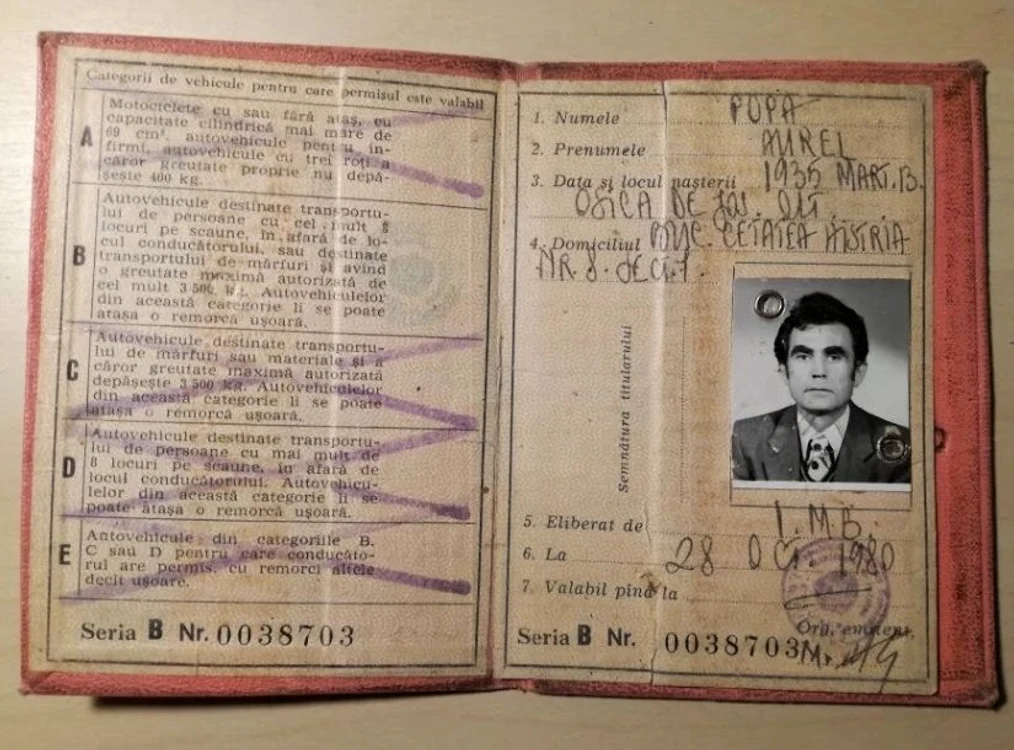 Permisul de conducere FOTO ocazii.ro