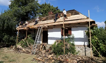 Lucrări de restaurare la Muzeul Satului Bănățean din Timișoara