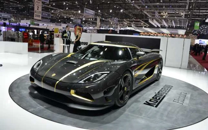 Maşina cu aur a suedezului Koenigsegg