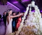 Adelina Pestrișu și Virgil Șteblea, alături de nașii lor, Aura si Daniel Rafte. SURSA FOTO Facebook
