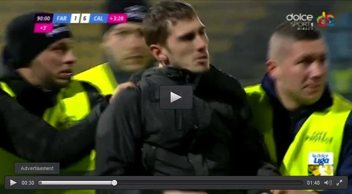 Aşa arată suporterul agresiv