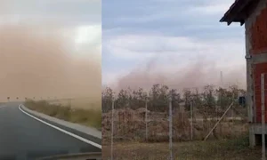 nori de praf rosu colaj captura video jpg