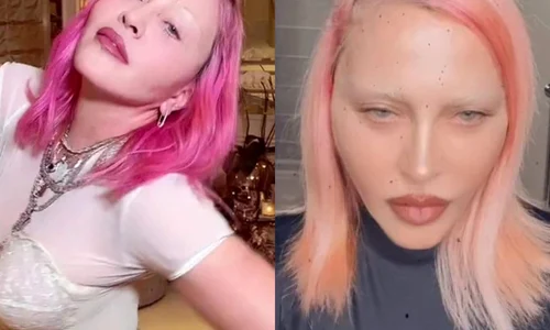 Madonna și a distrus fața jpg