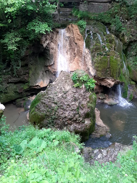 Cascada Bigăr prăbuşită / FOTO Garda de Mediu