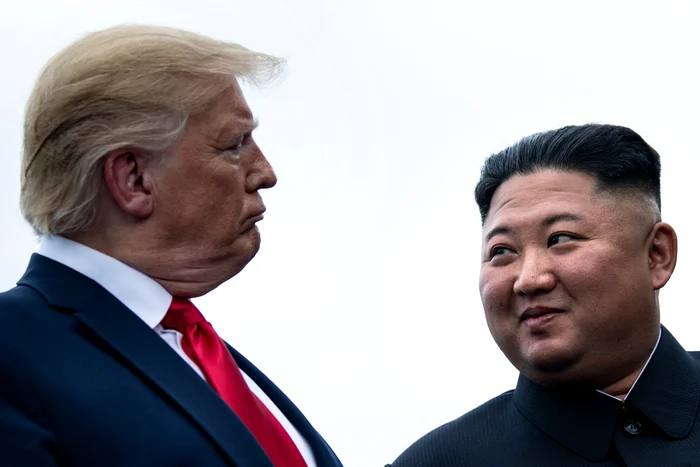 Donald Trump și Kim Jong-un s-au întâlnit în 2019. FOTO: AFP