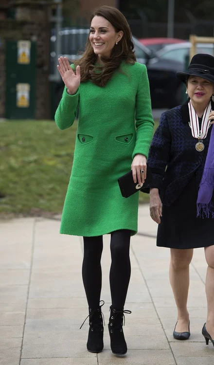 Kate Middleton a purtat o rochie verde Eponine