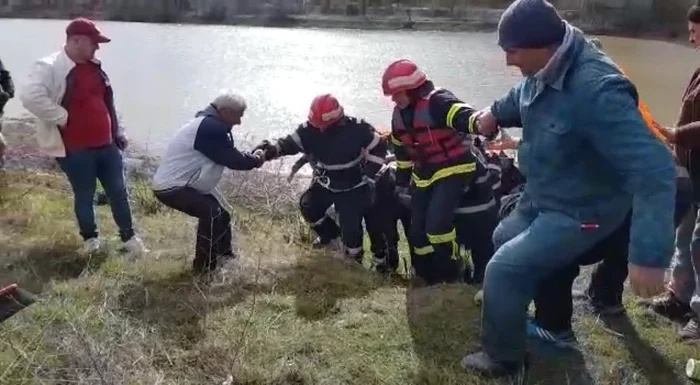 Persoana cazuta de pe pod Cernavoda