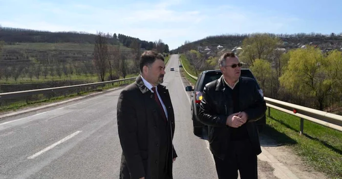 Ministrul Anatol Salaru în inspecţie la traseul Chisinau-Leuseni FOTO mtid.gov.md