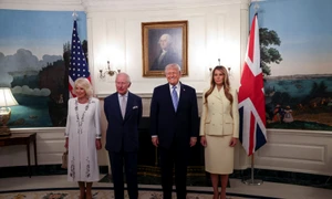 Regele Charles, primit de Trump la vizita în SUA FOTO Profimedia 