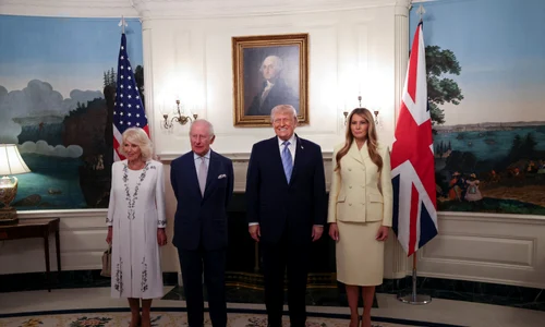 Regele Charles, primit de Trump la vizita în SUA FOTO Profimedia 