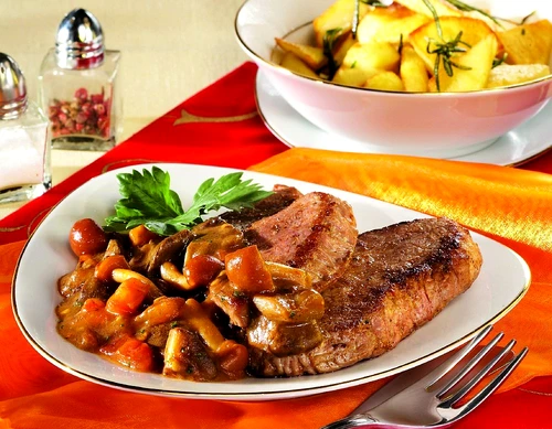 cotlete de porc cu ciuperci jpeg