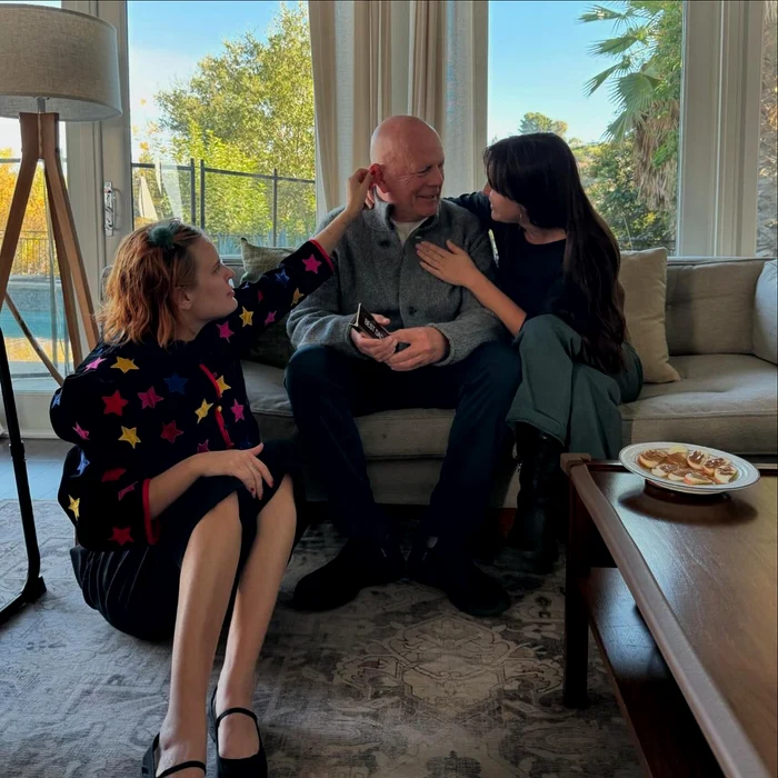 Bruce Willis și fiicele Scout şi Tallulah Willis, Instagram (2) jpg
