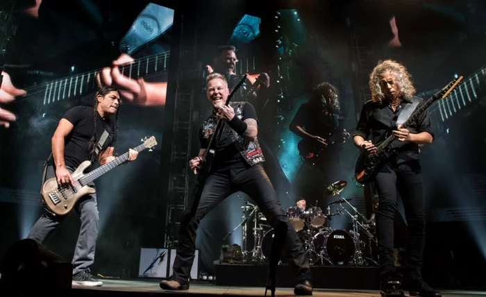 Metallica vine în România pe 13 mai 2026. FOTO: Shutterstock