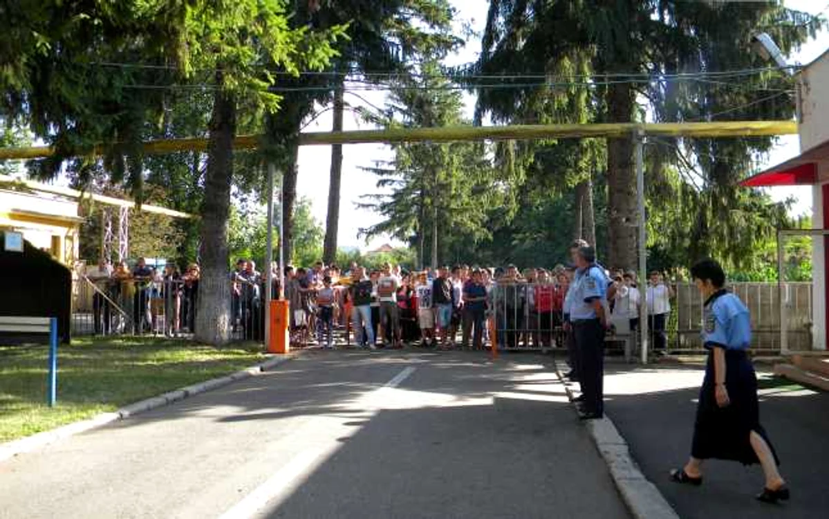 Concurenţa la Şcoala de Agenţi de Poliţie de la Câmpina este mare în fiecare an. FOTO arhivă Adevărul Ploieşti