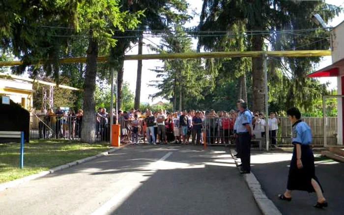 Concurenţa la Şcoala de Agenţi de Poliţie de la Câmpina este mare în fiecare an. FOTO arhivă Adevărul Ploieşti