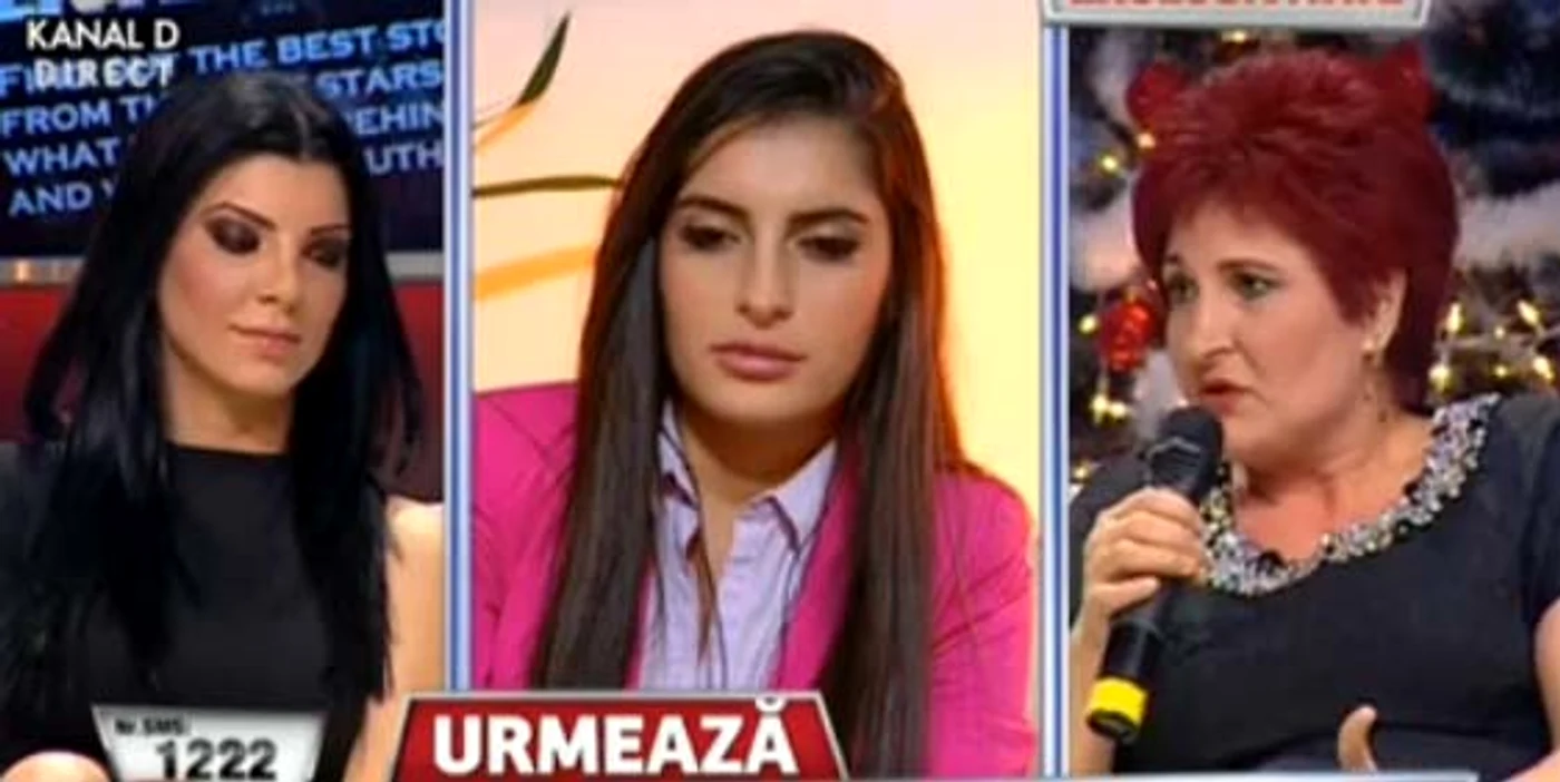 
    Tonciu şi Gabriela Cristoiu s-au certat ca la uşa cortului, de faţă cu mama ANdreeiFoto: Captură Kanal D  