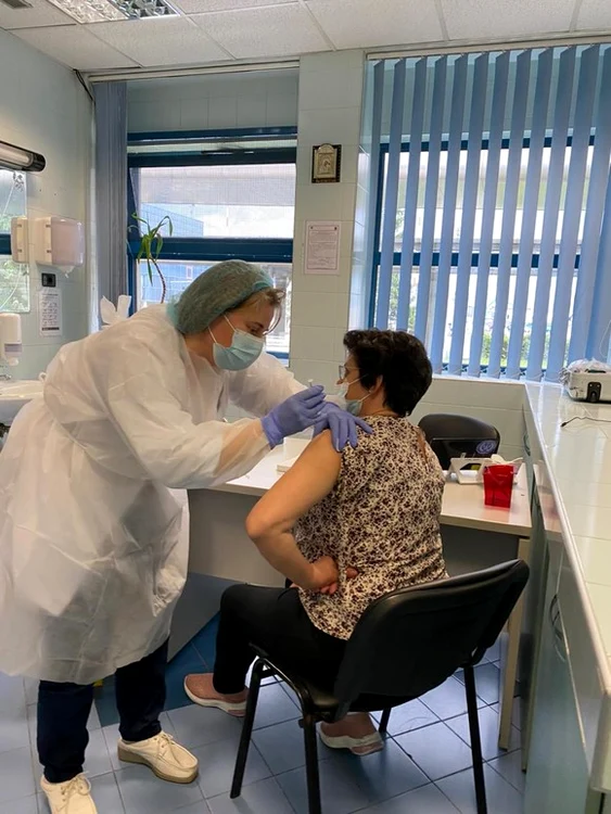 La Otopeni, centrul de vaccinare este deschis non stop