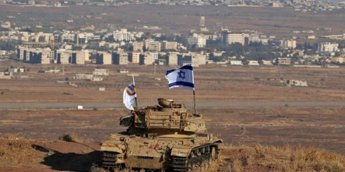 Tanc israelian Intaltimile Golan FOTO AFP