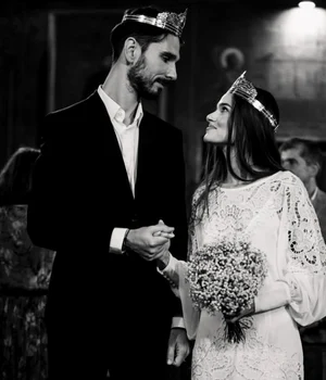 Theo Rose și Anghel Damian s-au căsătorit foto: Instagram