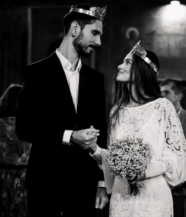 Theo Rose și Anghel Damian s-au căsătorit foto: Instagram