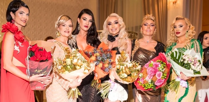 Simona Trașcă a defilat pentru Sonia Trifan foto: Instagram 