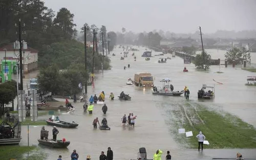 Dezastrul provocat de uraganul Harvey. FOTO Guliver/Gettyimages