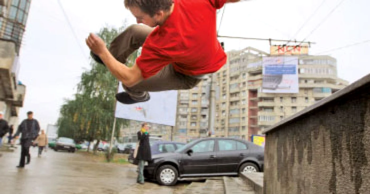 FOTO / VIDEO Spiderman de România