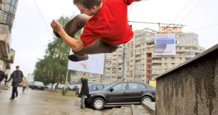 FOTO / VIDEO Spiderman de România