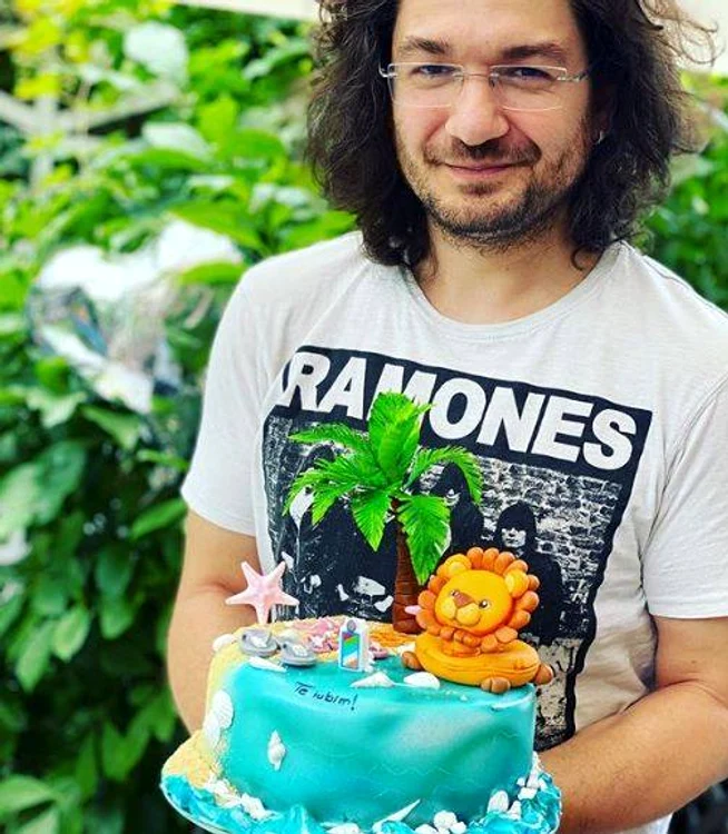 Florin Dumitrescu, tort spectaculos de ziua lui